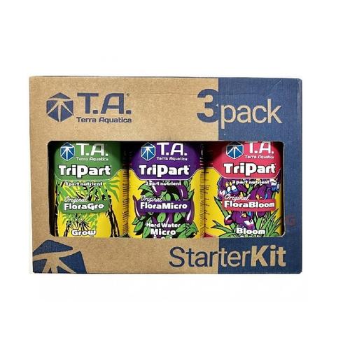 General Hydroponics Europe Terra Aquatica TRIPART® (Flora Series®) Tripack, Alaptápszer Csomag